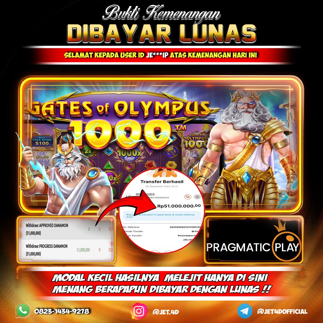 JET4D Gates of Olympus 1000