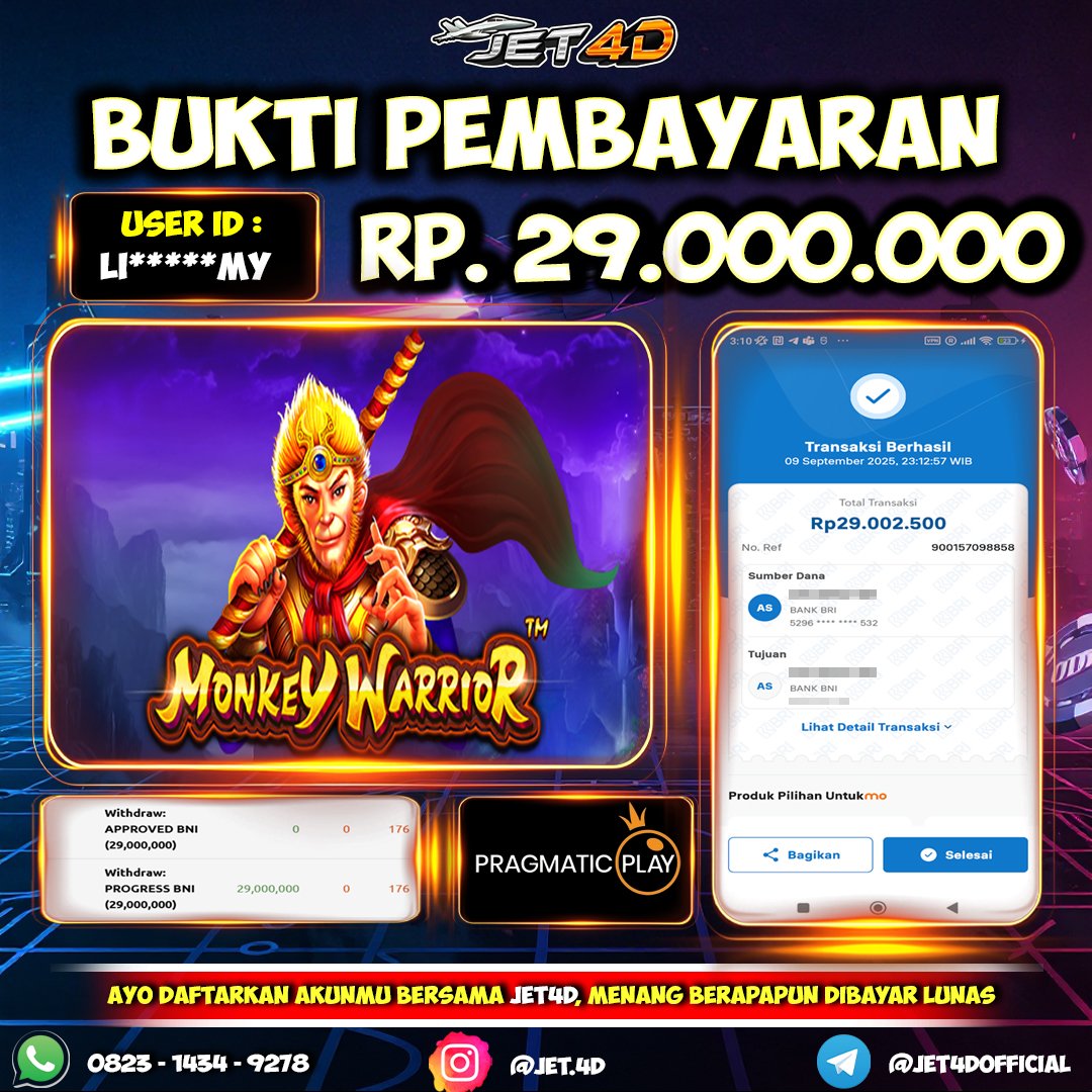 JET4D Slot Monkey Warrior