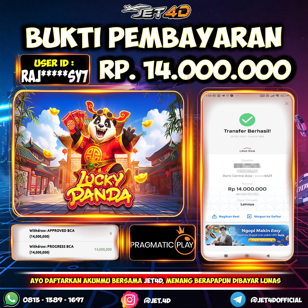 JET4D Lucky Panda
